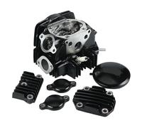NKURTPC Kit Cylindre Kit Complet de Culasse pour Moteurs horizontaux LF 125cc à démarreur à Pied, alésage de 52,4mm Ensemble de Culasse