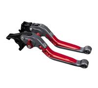 NKURTPC Leviers d'embrayage Frein Moto Convient pour Honda CB650R/CBR650R CB/CBR 650R Ensemble de leviers d'embrayage et de frein, leviers de poignée pliables et réglables pour moto(12)