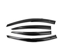 NKURTPC Pare-Pluie et déflecteur de Vent Convient pour Kia Forte Sedan 2009-2014 Déflecteur Pare-Soleil Bouclier Abri Couverture Auvents Abri Visière de Pluie imperméable pour Voiture