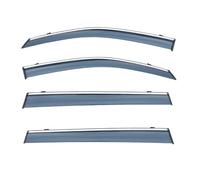 NKURTPC Pare-Pluie et déflecteur de Vent Convient pour Toyota Highlander 2015-2021 Accessoires Déflecteur de Vent Pare-Soleil Pare-Pluie Aérations de Porte Visière de Pluie imperméable pour Voiture