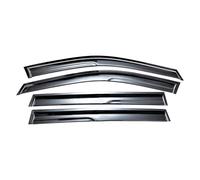 NKURTPC Pare-Pluie et déflecteur de Vent Lot de 4 Protections de fenêtre pour RAV-4 2019-2025, Protection Contre la Pluie, Pare-Brise de Voiture Visière de Pluie imperméable pour Voiture