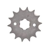 NKURTPC Pignon Moteur Pignons Pignon Avant de Moto 15, 16 et 17 Dents pour Honda CB 125 F, CB125F, GLR125, CBR125/150, CBR 125/150 Pignon Avant(14 Tooth)