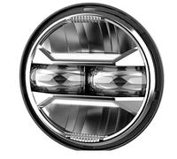 NKURTPC Pour R148 R149 LED Scheinwerfer 5,75 pouces 5-3/4" lumières de phare de moto Moto Projecteur Avant Antibrouillards Longue por(1)