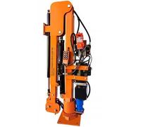 NKURTPC Treuil Électrique Télécommande électrique sans Fil, 1 Tonne, Petit Camion, Grue de véhicule hydraulique, Rotation, télécommande(12V-1T-RC)