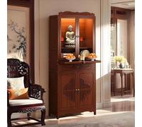 NKWVHI Armoire d'autel Bouddhiste avec Rangement, Table d'autel pour la Maison, Armoire d'autel de prière Bouddhiste Chinoise, Table d'autel personnelle avec tiroirs (52cm)