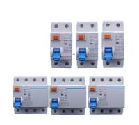 NL1-63 30MA 300MA Leakage Protector 2P 4P 25A 40A 63A Electromagnetic Residual Current Operated Circuit Breaker, Pièces(NL1-63 4P 40A 300MA)