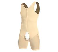 NLAVW Body Shaper Shaper pour Homme 4XL-6XL, Taille Body Body Body Perte de Poids Tummot Tummy Shaper,Flesh,6XL