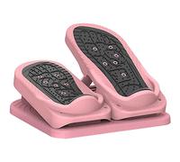 NLAVW Marche Pied, Repose-Pieds sous Le Bureau, Hauteur et Angle réglables, Repose-Pieds Ergonomique, pour Le Bureau à Domicile,Rose