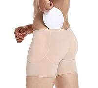 NLAVW sous-vêtements améliorant Les Fesses pour Hommes, Grande Taille 4xl-6xl caleçons rembourrés pour Les Hanches,Flesh,M
