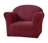 NLCYYQ Housse De Canapé pour Enfants Extensibles Fauteuil d'enfant Doux, Housse De Protection De Meubles pour Canapé De Bébé pour Tout-Petits (Vin Rouge)