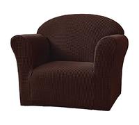 NLCYYQ Housse De Canapé pour Enfants Extensibles Fauteuil d'enfant Doux, Housse De Protection De Meubles pour Canapé De Bébé pour Tout-Petits (Marron foncé)