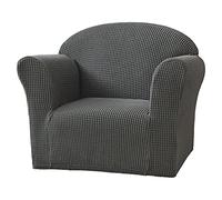 NLCYYQ Housse De Canapé pour Enfants Extensibles Fauteuil d'enfant Doux, Housse De Protection De Meubles pour Canapé De Bébé pour Tout-Petits (Gris foncé)
