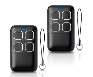 NLDZGA 868MHz Télécommande Portail Garage Compatible avec Hörmann BS Bisecur HSE1 HSE2 HSE4 HS1 HS4 HS5 HSS4 HSP4 HSD2 868 Porte De Garage,4 Canaux Télécommande de Remplacement porte de garage,2 Pack