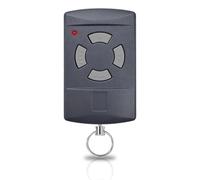 NLDZGA Télécommande Porte de Garage 40,685MHz pour Hörmann HSM4-40 Boutons Gris, Émetteur Portable de Remplacement à 4 Canaux Compatible avec Hörmann HSM2-40, HS2-40, HS4-40, HSE2-40 et HSE4-40