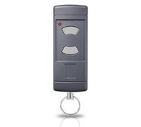 NLDZGA Télécommande pour Porte de Garage Compatible avec Hörmann 40,685MHz à Boutons Gris HSM2-40 HSM4-40 HSE2-40 HSE4-40 HS2-40 HS4-40, Télécommande de Remplacement à 2 Canaux