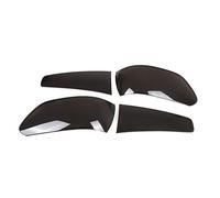 NLEZIZ Couvercle lentille Phare Accessoires de Voiture Couvercle de Protection d'abat-Jour de Coque noircie de feu arrière pour Benz pour GLS pour X167 2020-2022 Coque Verre Phare