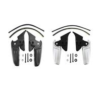 NLEZIZ Repose Pieds Larges Pédales Pliantes de Moto pédales modifiées pour Pi&aggio pour Ve&Spa Spring Primavera pour LX pour LXV 150 125 Repose-Pieds Arrière