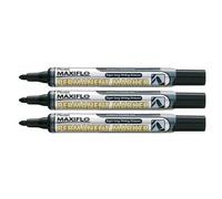 Pentel Marqueur Permanent Maxiflo Nlf50, Noir