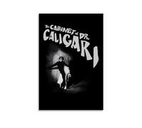 NLiangJi Poster de film vintage classique The Cabinet of Dr. Caligari 1 - Peinture sur toile murale et image d'art moderne pour chambre à coucher - 30 x 45 cm