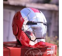 NLIGHTING® MK5 - Casque Iron Man électronique, masque motorisé, à porter, super-héros, Jarvis, performant avec commande vocale