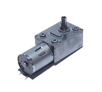 NLLeZ Moteur de réduction de 1 pc DC 24V, torsadeur élevé Turbo JGY-370 ver (Couleur : 50 RPM, Taille : 24V)