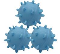 Nlmskzzy Lot de 3 balles couineurs pour chiens de petite, moyenne et grande taille 5,8 cm (bleu)