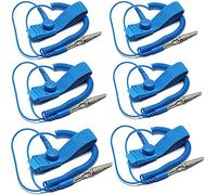 Nlmskzzy Lot de 6 bracelets antistatiques réglables ESD pour travailler sur des appareils électroniques sensibles