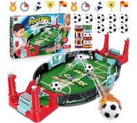 NLMWTI Jeu de Baby Foot Enfant Adulte avec 8 Mini-Football, Jouet De Table pour Deux Garçons 4-7 Ans - Jeu en Famille Cadeau de Pâques et Anniversaire