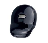 NLNGNZBZTP Poignée extérieure Autocollant Pour Poignée De Coffre Et Pare-brise Arrière Voiture, Pour Smart 453 Pour Fortwo, Bleu Saphir, Accessoires Décoration Extérieure( A Black)