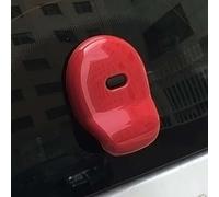 NLNGNZBZTP Poignée extérieure Autocollant Pour Poignée De Coffre Et Pare-brise Arrière Voiture, Pour Smart 453 Pour Fortwo, Bleu Saphir, Accessoires Décoration Extérieure( B Red)