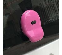 NLNGNZBZTP Poignée extérieure Autocollant Pour Poignée De Coffre Et Pare-brise Arrière Voiture, Pour Smart 453 Pour Fortwo, Bleu Saphir, Accessoires Décoration Extérieure( E Pink)