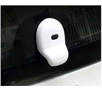 NLNGNZBZTP Poignée extérieure Autocollant Pour Poignée De Coffre Et Pare-brise Arrière Voiture, Pour Smart 453 Pour Fortwo, Bleu Saphir, Accessoires Décoration Extérieure( C White)