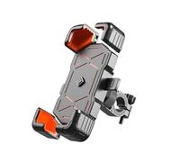 NLNGNZBZTP pour Silver pour Wing 400/600 2001-2018 Support De Téléphone De Moto Anti-secouement Étanche Support De Téléphone De Moto Réglable Rotatif À 360 ° Support Plaque Navigation( B)