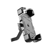 NLNGNZBZTP pour Silver pour Wing 400/600 2001-2018 Support De Téléphone De Moto Anti-secouement Étanche Support De Téléphone De Moto Réglable Rotatif À 360 ° Support Plaque Navigation( C)