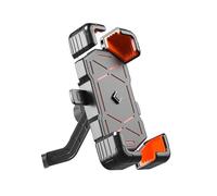 NLNGNZBZTP pour Silver pour Wing 400/600 2001-2018 Support De Téléphone De Moto Anti-secouement Étanche Support De Téléphone De Moto Réglable Rotatif À 360 ° Support Plaque Navigation( D)