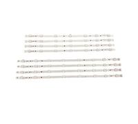 NLNGZKZFNF Bande de rétroéclairage LED pour Samsung UN50H5303AK UN50EH5300G UN50EH5300M UN50FH5303F UN50FH5303G UN50FH5303H UN50FH5303K UN50H5303AG (kit de 8 pièces pour 1 téléviseur )