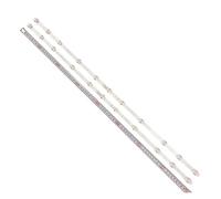 NLNGZKZFNF Bande LED pour Thomson 43UD6306 43UD6326 43UD6406 TCL 43A260 43A460 43V2 43F6F 43L2F 43D6 43A260 43A460 43V2 43F6F43F433F6F433 s64000 Bandes lumineuses (kit de 2 pièces pour 1 téléviseur)