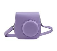 NLNGZKZFNF Classique rétro Puce Caméra en cuir Sac for bandoulière Sac for bandoulière de protection Caméra Caméra Cache de protection Ajustement for Polaroid Fit for Fujifilm Mini 8 8+ 9 Protection d