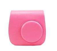 NLNGZKZFNF Classique rétro Puce Caméra en cuir Sac for bandoulière Sac for bandoulière de protection Caméra Caméra Cache de protection Ajustement for Polaroid Fit for Fujifilm Mini 8 8+ 9 Protection d