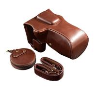 NLNGZKZFNF Étui de caméra en Cuir for Sac de Rangement for Sangle Protection du café Case de Photo Fit for Canon 77D 800D Protection de la caméra