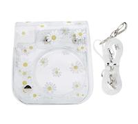 NLNGZKZFNF Foto Studio PVC Sac for caméra Boîtier de Protection Caméra instantanée Sac de Protection for bandoulière Fit for Fujifilm Instax Mini 11/9/8 Protection de la caméra(Wit)