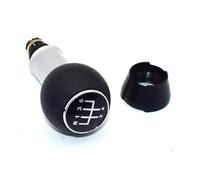 NLNGZKZFNF Kit complet pommeau et soufflet de levier vitesse 5 vitesses. Chromé Pommeau de levier de vitesse(5 Speed)