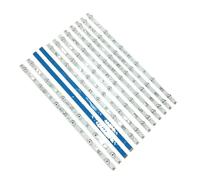 NLNGZKZFNF Kit de bande rétroéclairage LED for Haier FD4951A-LU G49Y LED49D6-03(A) 30349006203 LED50D6-ZC14AG-03 LE50U6500TF LS49AL72 LE48D19S Bandes lumineuses(60pcs For 5 TV)