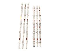 NLNGZKZFNF Lot de 6 bandes lumineuses LED pour Samsung UE43TU7100 UE43TU7000 UE43TU8000 UN43TU7000 UN43TU8000 UN43TU8200 UN43TU700DF BN96-50319A 50320A (kit de 6 pièces pour 1 TV)