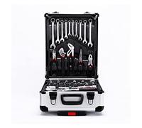NLNGZKZFNF Portable Automobile Métal Outils 187 Combinaison Matériel Outils de Chariot Type Boîte Extérieure Ensemble Auto Réparation Matériel Outils Outils Fer