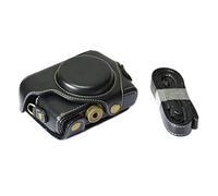 NLNGZKZFNF Puce Coffret en Cuir Couvercle de Protection for vis Sac for bandoulière for bandoulière for bandoulière RX100 RX100II RX100 M3 RX100III M4 M5 M6 Protection de la caméra(Noir)