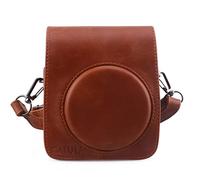 NLNGZKZFNF Sac de caméra Puce Sac for bandoulière en Cuir PVC Étui de Protection adapté for Fujifilm Fit for Instax Mini 90 Neo Classic Protection de la caméra(Mini 90 Brown)