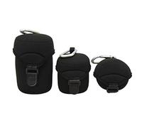 NLNGZKZFNF Sac for lentilles en néoprène Sac for lentilles Convient au Canon EF-M 18-15 0mm 18-55mm 55-200mm Fit for Sony E 10-18mm Fit for Nikon sans caméra sans Miroir Protection de la caméra(SML)