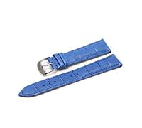NLNKDTDPAK 12 14 16 18 19 20 21 22 24 mm groupe en cuir luxury watch ceinture de poigne(Blue S,20mm)