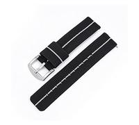 NLNKDTDPAK 20 mm 22 ajustement en nylon for la sangle toile for Samsung Fit for Huawei 4 6 42 Ajustement for le bracelet de montre S3 Smart Watch Active Gear(Bkwh01,22mm)